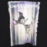 Charlie Luciano T Shirt Dark Fairy Tale Series Deer Cotton Loose