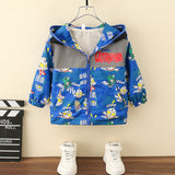 Toddler Boys Jackets Ultraman Boys' Coat Spring and Autumn Shell Jacket Children