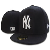 La 59fifty Hats Yankees Flat-Brimmed Cap NY Baseball Cap