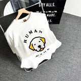 Human Made T-shirt Labrador Slub Cotton Loose Couple T-shirt