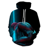 Men Spider Hoodie Marvel Series Sweater 3D Printing Autumn and Winter