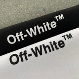 Off White T Shirts Wavy Zebra Stripes