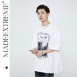 Blackair T Shirt Summer Short Sleeve Black Printed T-shirt