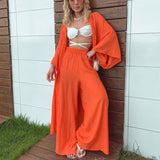 Women Pants Suit Beauty Clothing Summer Leisure Two-Piece Set
