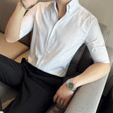 Men Shirts V-neck Shirt