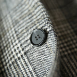 Mens Linen Suits Two-Button Suit Jacket