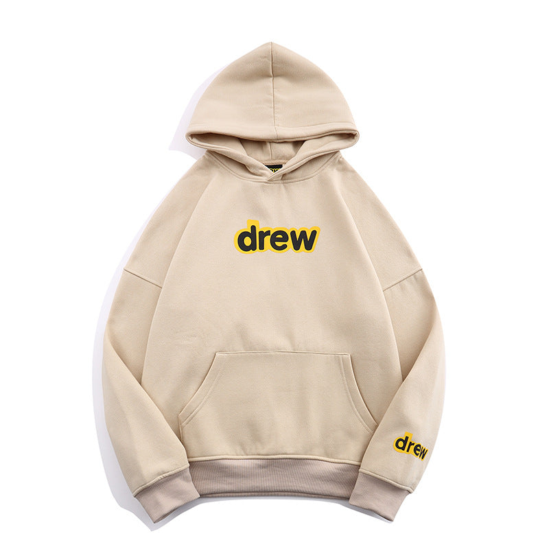 Justin Bieber Drew House Hoodie Letter Print Men's and Women's Loose Casual Hooded Sweater