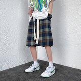Men's Shorts Summer Men's Plaid Casual Pants Men's Shorts