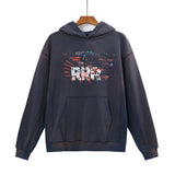 Rrr123 Hoodie Creative Printed Hoodie Same Style for Men and Women