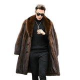 Beaver Coat Men's Autumn and Winter Coat Men's Coat