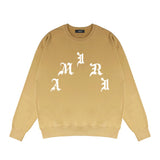 Amiri Women Crew Sweatshirts Crew Neck Sweater