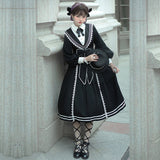 Gothic Lolita Harajuku Style Clothing Lolita Dress Pride and Prejudice Op CLA Department College Style Daily Light Lolita Dress