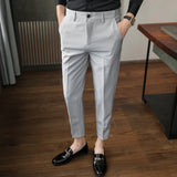 Men Trousers Casual Light Business Trousers