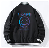 Blackair Jacket Baseball Collar Jacket Casual Loose