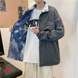 Corduroy Patch Jacket Men's Spring Loose Jacket