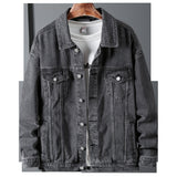 Denim Shirts Denim Jacket Men's Spring and Autumn Denim Jacket