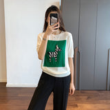 Zebra T Shirt Zebra Crew Neck