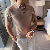 Men Short Sleeve T-Shirt Short Sleeve Polo Shirt