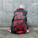 Rrr123 T-Shirt Ripped Retro Loose Summer T-shirt