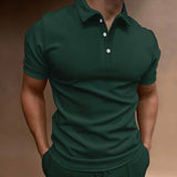 Polo Shirts Summer Men's Polo Shirt Short-Sleeved T-shirt