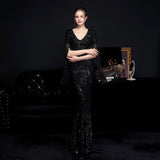 Sequin Evening Dress
