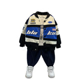 Toddler Boys Jackets Boy's Autumn Coat Children's Baseball Uniform