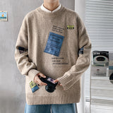 Men's Sweater round Neck Multicolor Sweater
