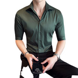 Men Shirts V-neck Shirt