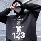 Rrr123 Hoodie Kids Hooded Terry Sweater Loose Hoodie