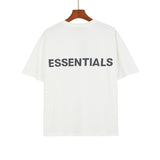 Fog Essentials Tshirts Fog Reflective Essentials Fear Of God High Street Loose Short Sleeve T-shirt Men and Women