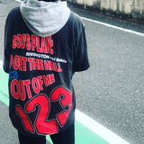 Rrr123 Hoodie Joint Fog Short Sleeve Make Old Ripped Loose T-shirt