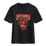 Juice WRLD T Shirt Juice WRLD Printed T-shirt Anime Cotton