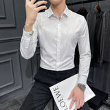Men Shirts Long Sleeve Shirt