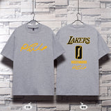 In Memory of Kobe T Shirt Commemorative Kobe Basketball Clothes No. 24 Loose Large Size Cotton