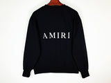 Amiri Hoodie Amiri Letter Print Pullover Terry Sweater