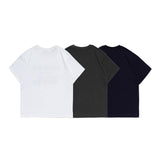 Men T Shirt Summer Casual Tops Men's Clothes Summer Wear Vintage Men's round Neck Short Sleeve Casual Loose Cartoon Dog Printed T-shirt