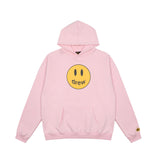 Smiley Face Hoodie Drew Smiley Face Printed Men's and Women's Casual Hooded Sweater