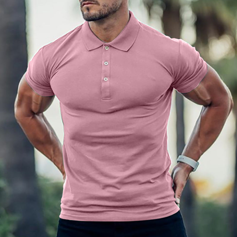 Polo Shirts Cotton Short Sleeve Men's Shirt Casual Fashion Tops