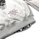 Rrr123 Sweatshirt Fog Printed Washed Loose round Neck Sweater