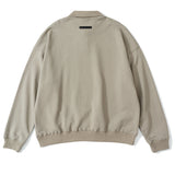 Essentials Polo Shirt Foot of God Double Line Polo Terry Lapel Loose Sweater