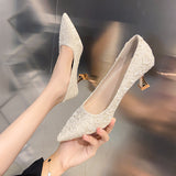 Nude Block Heel Sandals