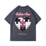 Men's T Shirt Summer Casual Tops Printed Short Sleeve T-shirt Men's Harajuku Style round Neck Half Sleeve Street Fashion Loose Half Sleeve