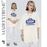 Blackair T Shirt Summer Washed T-shirt