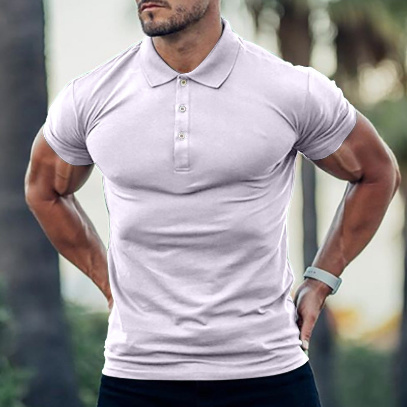 Polo Shirts Cotton Short Sleeve Men's Shirt Casual Fashion Tops