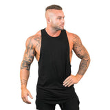 Man Tanks Men's Vest Cotton Solid Color Men's Sports