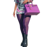 Kesha Black Dress Women's Sexy Tight Mesh See-through Leggings Trousers