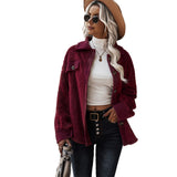 Beth Dutton Outfits Suede Coat Winter Long-Sleeved