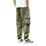 Men Cargo Pants Men's Spring Loose Casual Pants