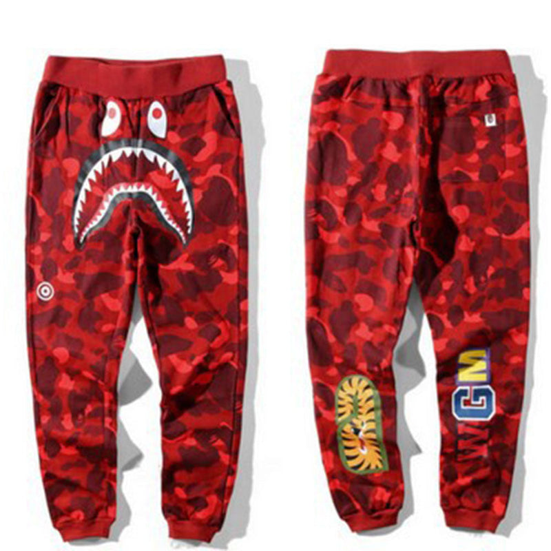 Bape Pant Casual Trousers Joint Name Sweatpants