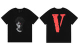 Vlone ShortSleeved Tshirt Men's Casual Fashionable Men's Top